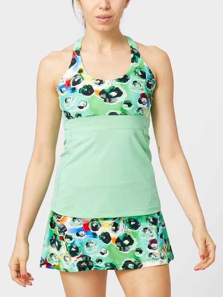 Jerdog Womens Blue Mints Resort Tank