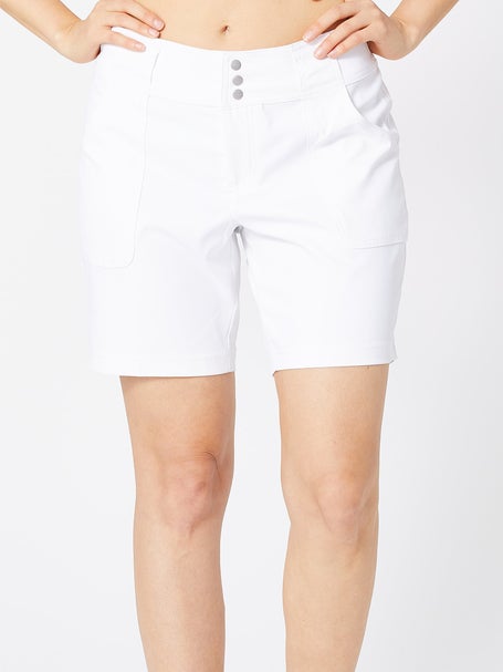 Jofit Womens Essential Mid Length Short - White