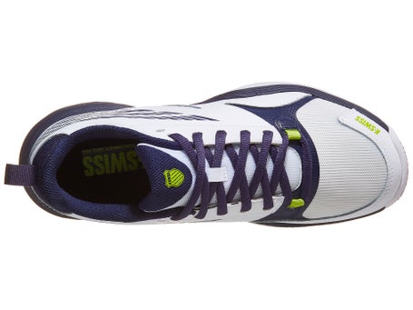 KSwiss Speedex White/Navy/Lime Mens Shoes