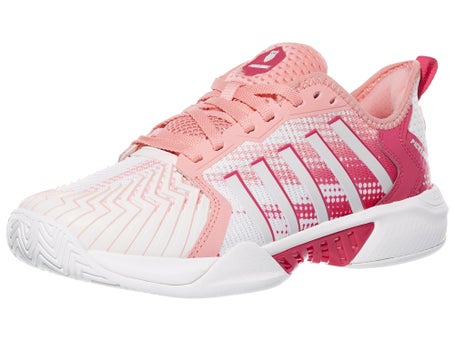 KSwiss Pickleball Supreme Womens Shoes Wh/Raspberry