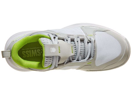 KSwiss Ultrashot Team Grey/White/Lime Womens Shoes 