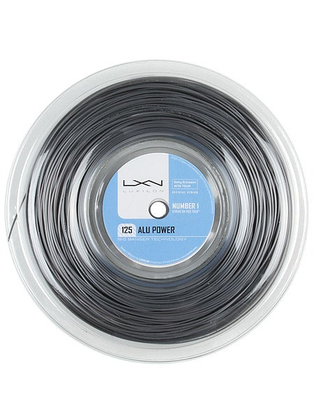 Luxilon ALU Power Silver 16L/1.25 String Reel - 726