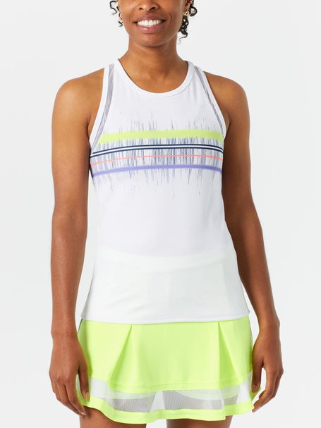 Lucky in Love Womens Electric Between The Lines Tank