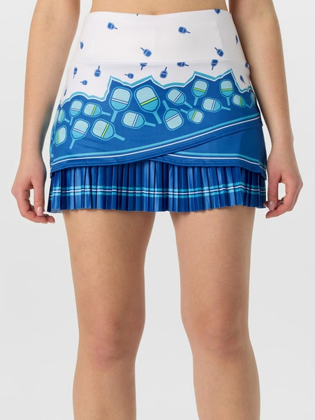 Lucky In Love Womens Pickleball Electrify Long Skirt
