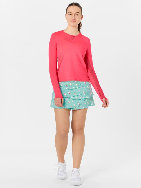 Lucky in Love Womens Dink Ndrink Scallop Skirt