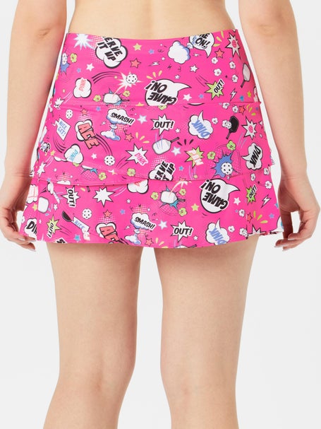 Lucky in Love Womens Paddle Power Scallop Skirt 