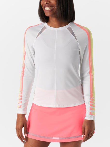 Lucky In Love Womens Sunset Spin Long Sleeve