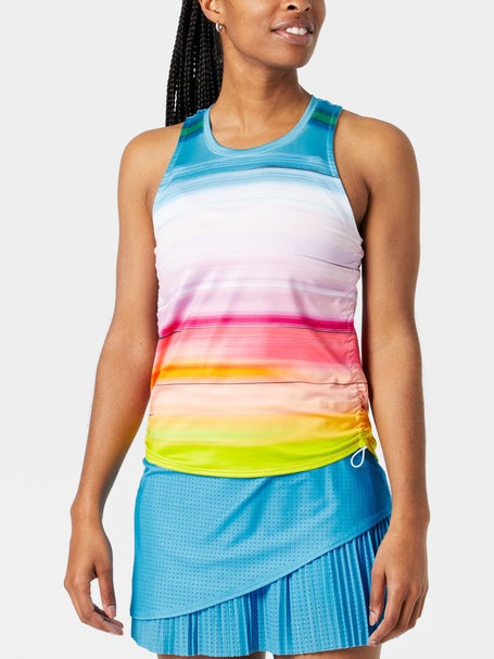 Lucky In Love Womens Tropical Bliss Tank