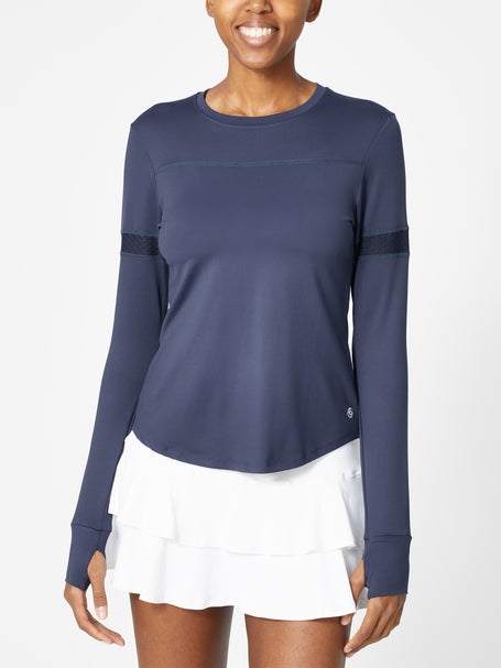 LIJA Womens Core Pacer Long Sleeve - Navy