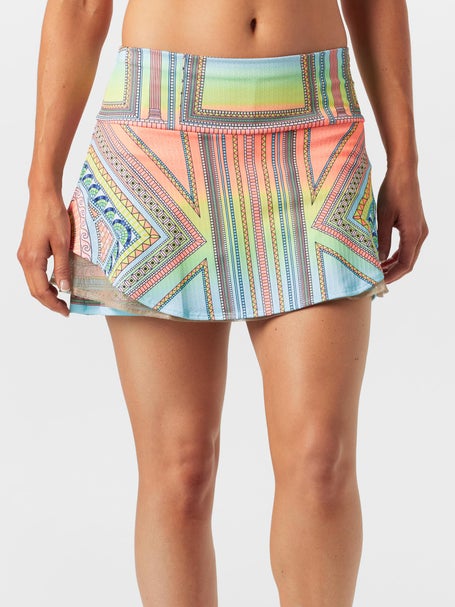 Lucky In Love Womens Long Lucky Club Skirt
