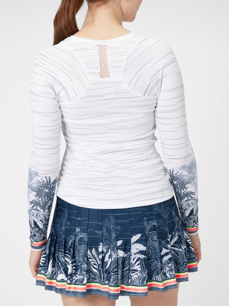 Lucky in Love Women's Palms D'Amour Long Sleeve Top | Total Pickleball