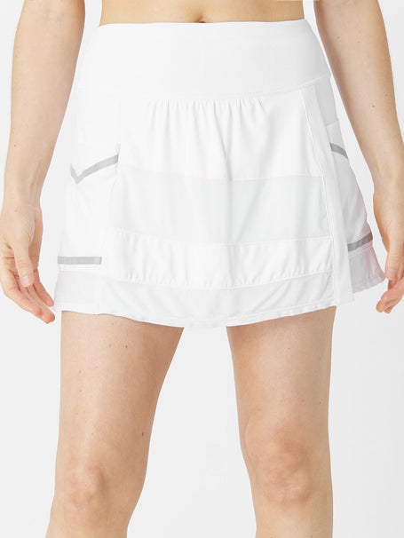 Lucky in Love Womens Tech Long Cargo Mesh Skirt