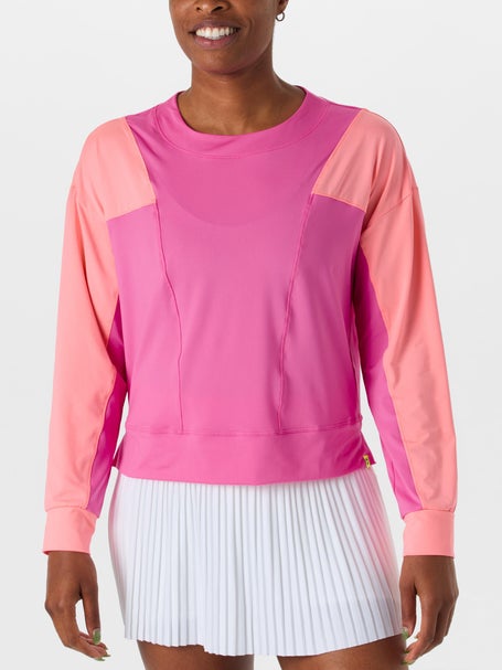Lucky in Love Womens L-UV Colorblock - Taffy