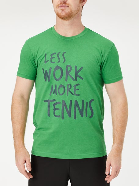 Less Work More Tennis Mens Top