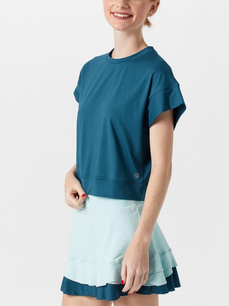 LIJA Womens Shine Roller Top