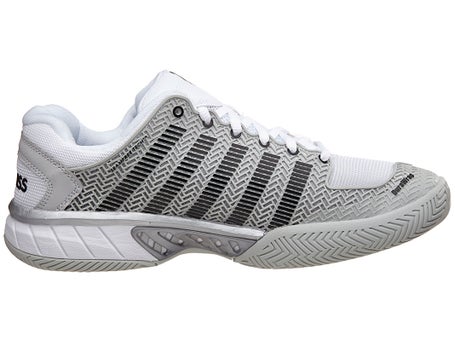 KSwiss Hypercourt Express Grey/White/Silver Mens Shoes