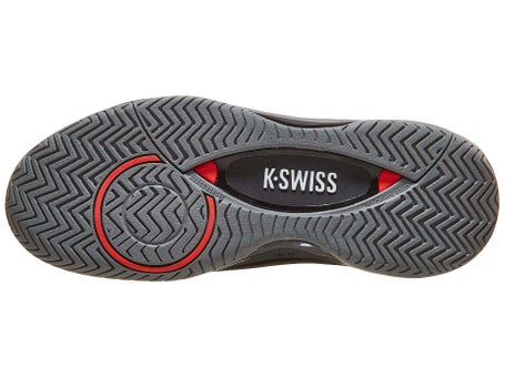 KSwiss Hypercourt Supreme 2 Bk/Grey/Red Mens Shoes 