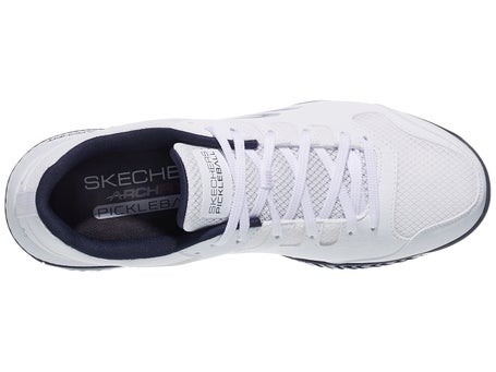 Skechers Viper Court Wh/Navy Mens Pickleball Shoes
