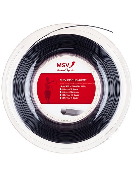 MSV Focus Hex 17L/1.18 String Reel Black - 660