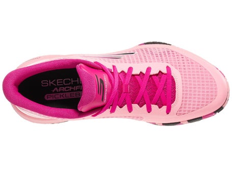 Skechers Viper Court Pro Pink Mens Pickle Shoes