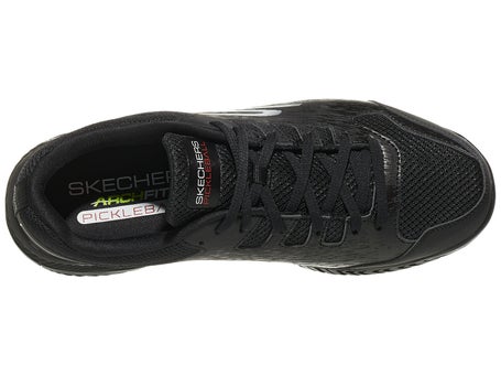 Skechers Viper Court 4E Black Mens Pickleball Shoes