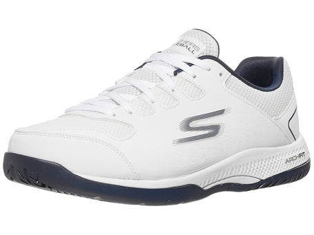 Skechers Viper Court 4E Wh/Ny Men's Pickleball Shoes | Total Pickleball