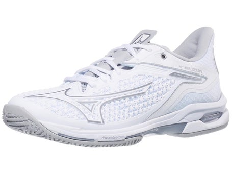 Mizuno Wave Exceed Tour 6 Wh/Silver Womens Shoes 