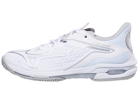 Mizuno Wave Exceed Tour 6 Wh/Silver Womens Shoes 