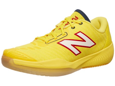 New Balance WC 996v5 D Yellow/Red Womens Shoe 