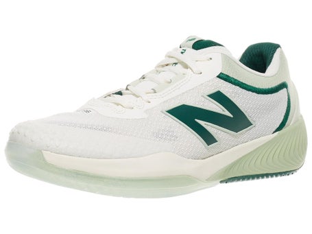 New Balance WC 996v6 D White/Green Womens Shoe
