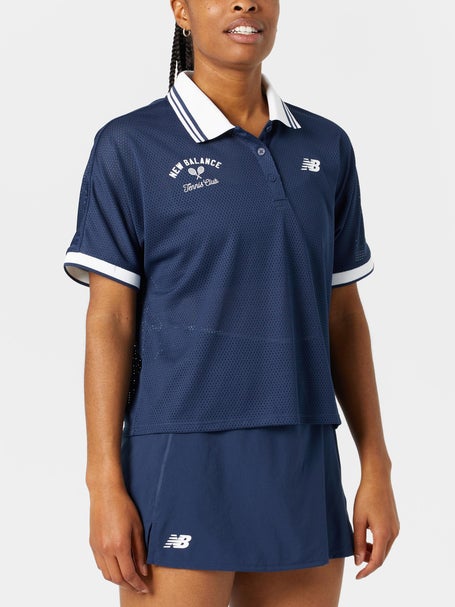 New Balance Womens Core Tournament Polo - Navy