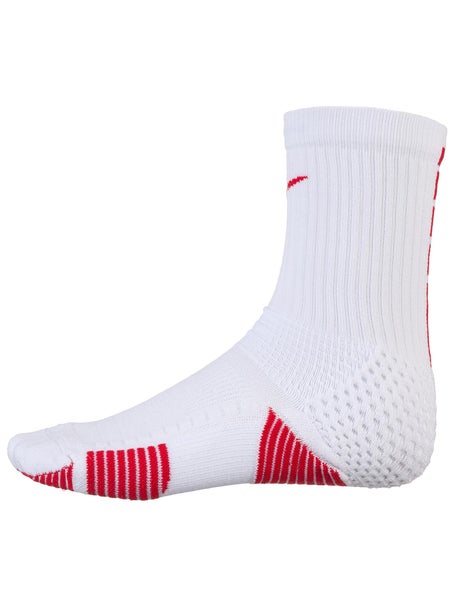 Nike Elite 2.0 Crew Sock White/Red