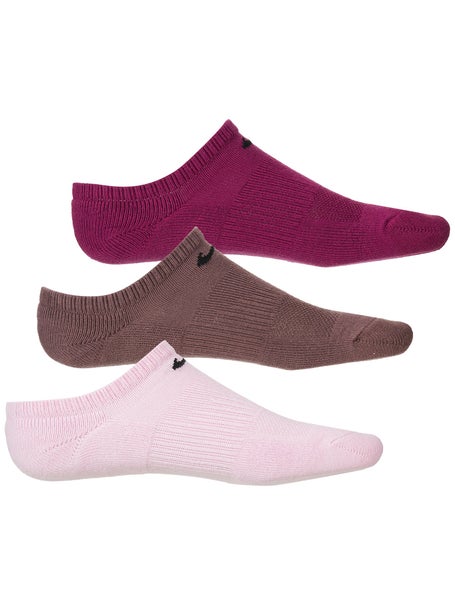 Nike Everyday Cushioned No Show Sock 3-Pack Pink Multi