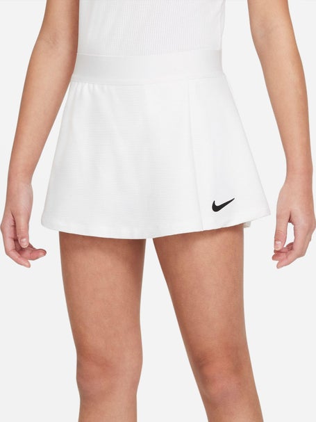 Nike Girls Core Victory Flouncy Skirt - White