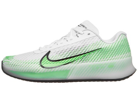 Nike Zoom Vapor 11 White/Black/Green Mens Shoe