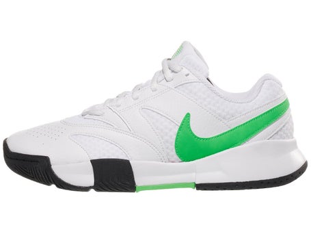 Nike Court Lite 4 White/Green/Black Womens Shoe