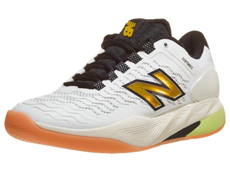 New Balance CT Rally 2 D White/Black/Gold Womens Shoes