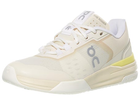 ON The Roger Advantage Pro Cream/Lime Womens Shoes