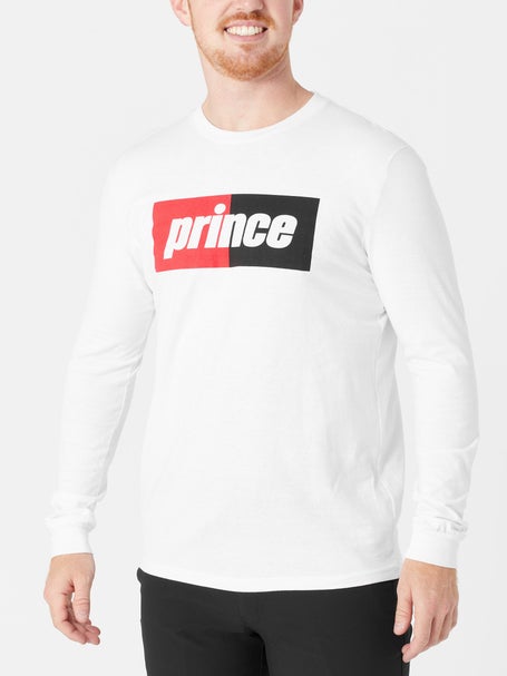 Prince Mens Corp Block Logo Long Sleeve