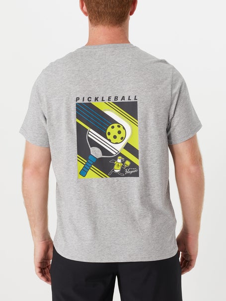 Penguin Mens Paddle Graphic T-Shirt - Grey