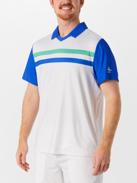 Penguin Mens Spring Heritage Blocked Polo