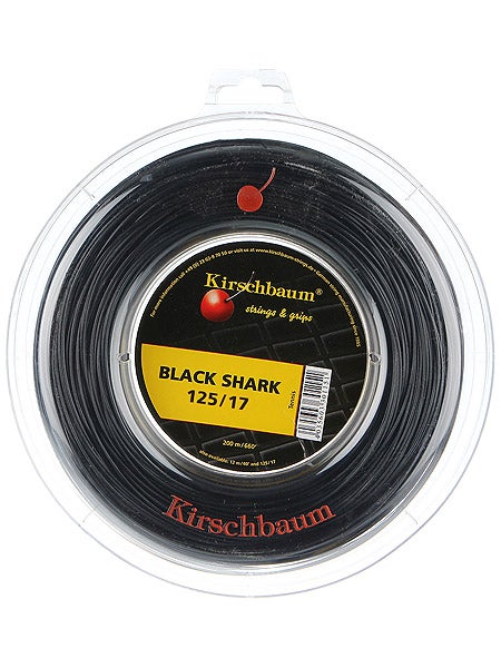 Kirschbaum Spiky Black Shark 17/1.25 String Reel - 660