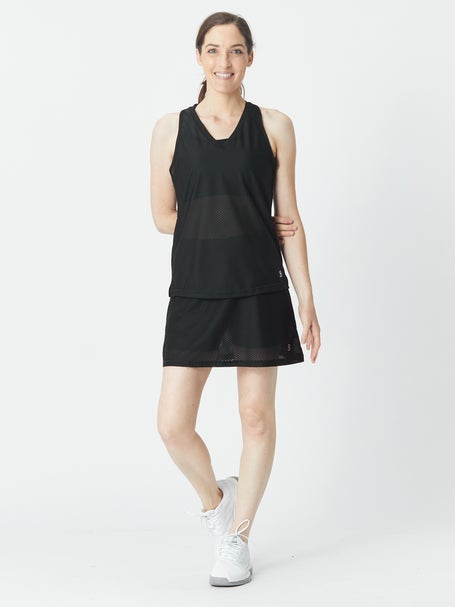 Sofibella Womens Airflow Long Skirt - Black