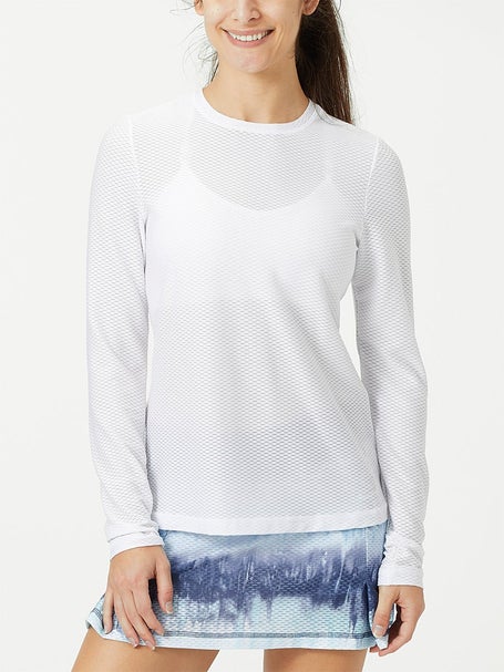 Sofibella Womens Airflow Long Sleeve - White