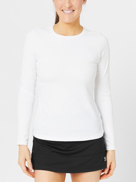 Sofibella Womens UV Long Sleeve - White