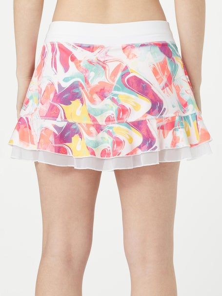 Sofibella Womens 13 UV Print Skirt - Fruity Marble