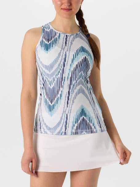 Sofibella Womens UV Feather Tank - Echo