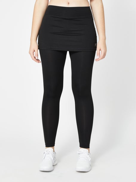Sofibella Womens Warmer Skirt Legging - Black