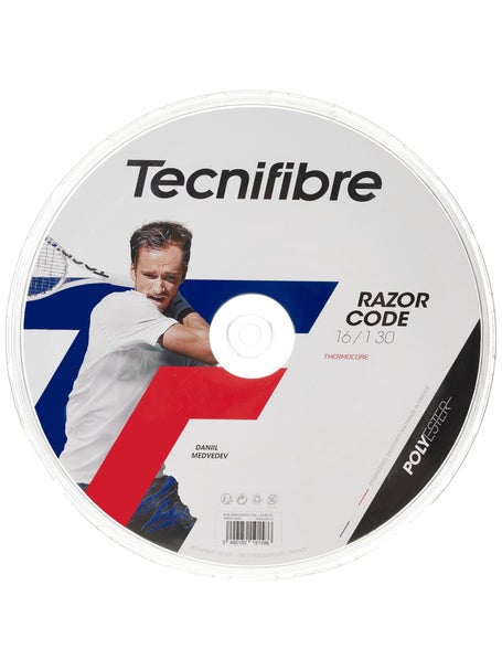 Tecnifibre Razor Code 16/1.30 String White Reel - 660