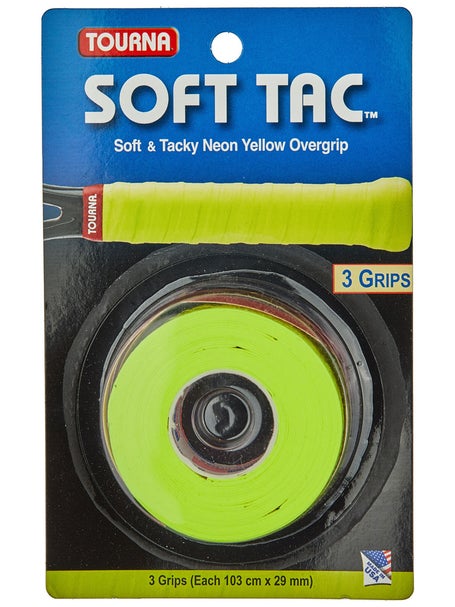 Tourna Grip Soft Tac Overgrip Neon Yellow